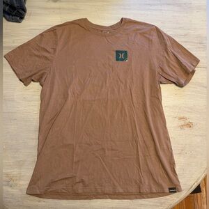 Hurley Chestnut Brown Short Sleeve Tee